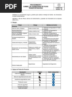 Procedimiento Cambio de Chumaceras de Fajas Transportadoras