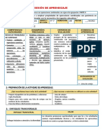 Sesión Operaciones Combinadas Ii-1