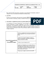 Procedimiento de Desmontaje y Montaje de Calaminas de Techo - Coi 2P