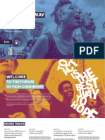 FIDH Forum Program Monday 24th October 2022