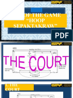 Law of The Game Hoop Sepaktakraw