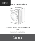 Lavadora de Roupas Midea 11kg Branca Lfa11b 110v