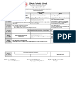 Quarterly Plan 2nd Quarter