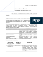 Solicitud de Examenes Preocupacionales