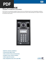 2n Ip Force Intercom Range Datasheet