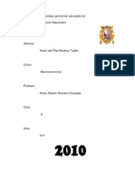 Trampa de La Liquidez y Teoría Cuantitativa Del Dinero