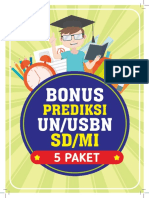 Bonus RPAL Prediksi UN SD 5 Paket