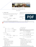 Formulas Matematicas