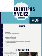 Estereotipos y Vejez 1