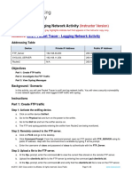 23.2.1 Packet Tracer - Logging Network Activity - ITExamAnswers7d09