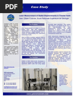 Laser Measurement of Radial Displacements in Triaxial Tests - ENSG