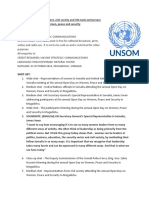 Somali Government, Civil Society and UN Mark Anniversary of Historic Resolution On Women, Peace and Security