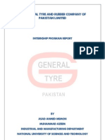 General Tyre Internship Report