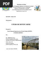 Beton Arme - Cours Chap1 Et 2 PDF