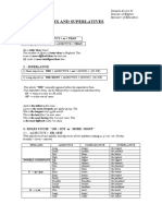 Comparative Superlative