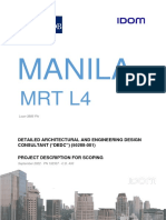 Project-Description - Metro Manila MRT 4