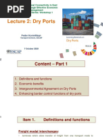 Presentation - Dry Ports 1-1 Revised