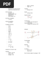 Math Notes (Maths Notes)