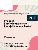 Webiner Series 2. Program Penyelenggaraan Kesos