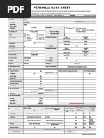 CSC 12 Form Already Fill Up