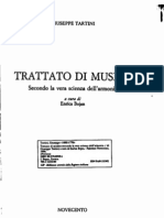 Tartini, Trattato Di Musica