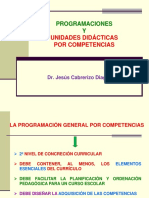 Programación y Unidad Didáctica