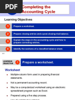 Completing The Accounting Cycle: Learning Objectives