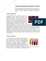 Métodos Diagnósticos para Detectar Anomalías en El ADN