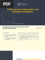 COMPRADOR. PARTE 1. Criterios de Evaluación Con Enfoque Inclusivo