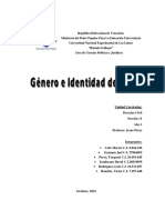 Genero e Identidad de Genero - Derecho Civil Sec 11 Año 1 - Prof. Jesus Perez