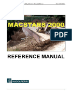 Macstars 2000 - Reference Manual