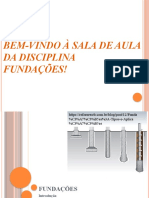 FUNDAÇÕES Introdução