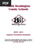 ISD 833 Employee Orientation Handbook PDF