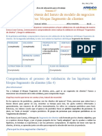 Validamos Las Hipótesis Del Lienzo de Modelo de Negocios Lean Canvas: Bloque Segmento de Clientes