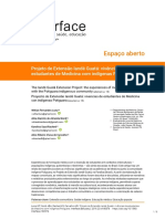 Luna Et Al. - Projeto de Extensão Iandé Guatá (Viccências de Estudantes de Medicina Com Indígenas Potiguara)