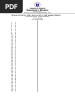 Answer Key - IPHP 12