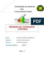 Informe (Medidas de Tendencia Central) (Quispe Ticllacuri)