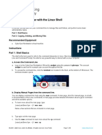 4.2.7 Lab - Getting Familiar With The Linux Shell