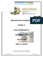 FS LIFE SCIENCES SEPT 2022 P1 and Memo