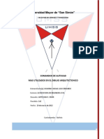 Comandos de Autocad