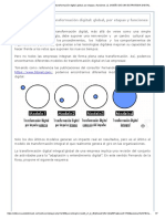 Estrategia de Transformación Digital - Global, Por Etapas y Funciones