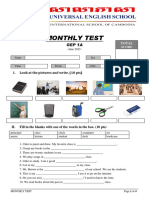 GEP 1A - Monthly Test - June 2022