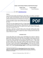 The Influence of Students' Understanding of Models On Model-Based Reasoning Janice Gobert Jennifer Snyder Carolyn Houghton