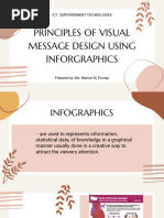 Principles of Visual Message Design Using Infographics