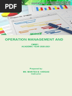 Operation Management