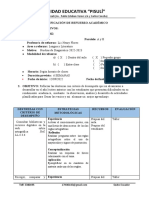 PLANIFICACIÓN DE REFUERZO Novenos