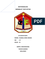 Bioteknologi Tape Ketan