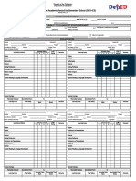 School Form 10 ES Learners Academic Permanent Record