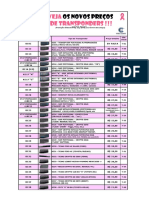 KEYCODE Tab de Venda Transponder OUTUBRO 2021