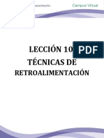 Leccion 10. Retroalimentacion Positiva